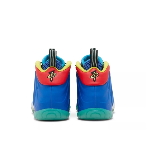 NIKE LITTLE POSITE ONE (GS) GAME ROYAL-YELLOW - Picture 3 of 11